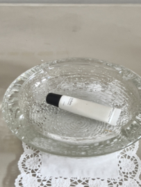 Midcentury glazen design schaal/ asbak