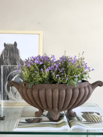 Brocante gietijzeren jardinière