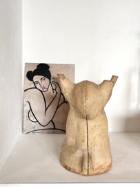 Antieke paté vorm/ mal