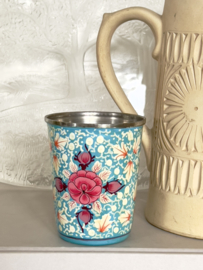 Lovely metal mug