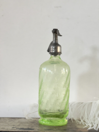 Rare green soda bottle  Lyon