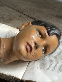 Antique french wax head