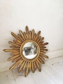 Antieke zonnespiegel/ Antique french sun mirror