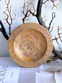 Wooden small decoration plate