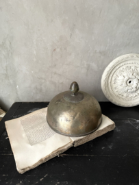 Antique bronze cloche