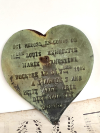 Bronzen frans hart