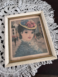 Vintage reproductie Les belles de Paris