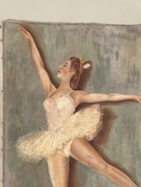 Schilderij ballerina