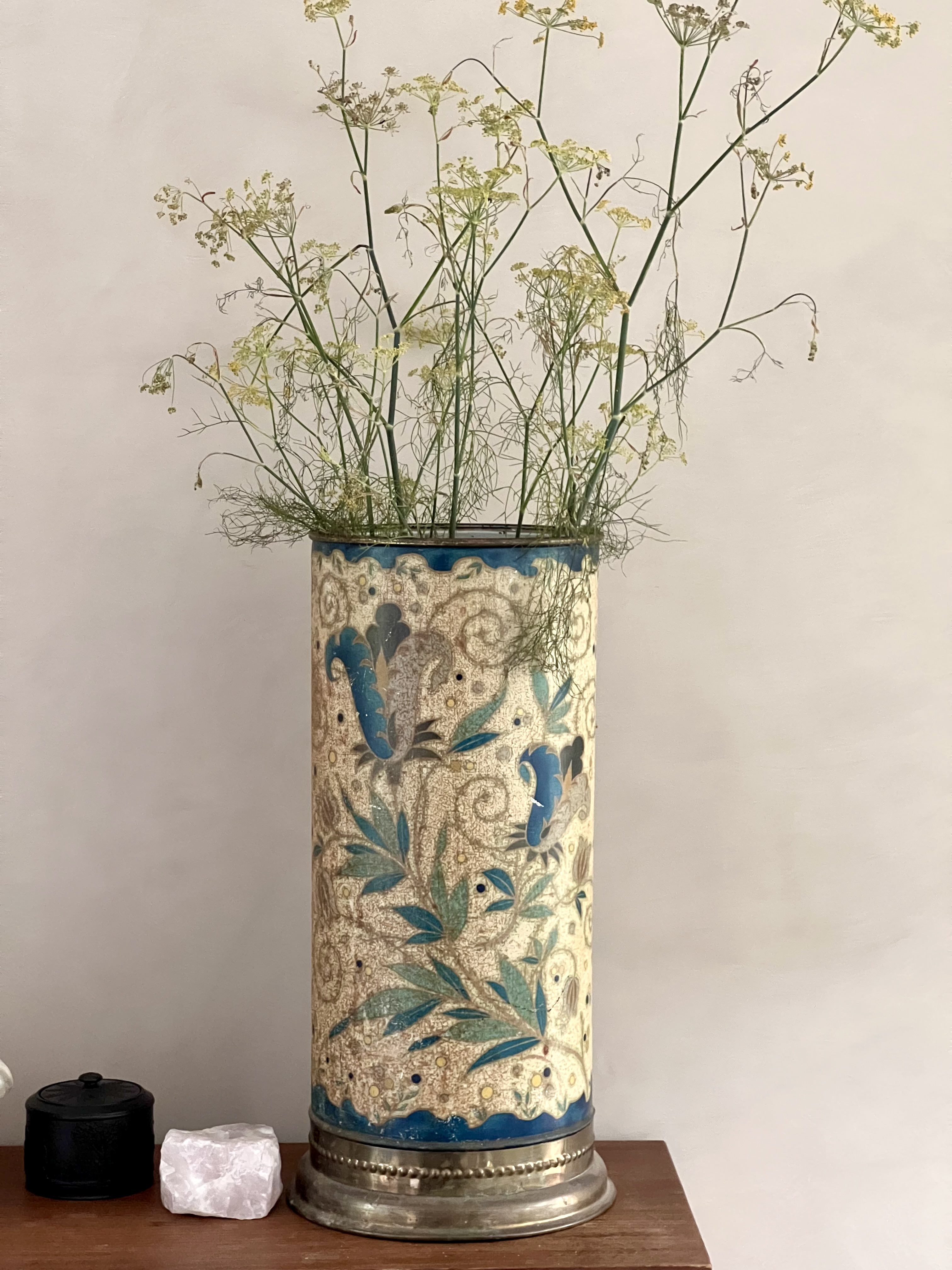Florale paraplu houder