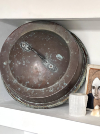 Antieke XL koperen cloche