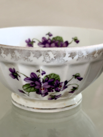 French café au lait bowl Violettes