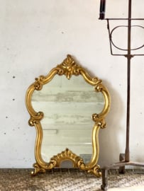 Beautiful gilded baroque mirror