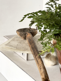  Rustieke lange houten lepel