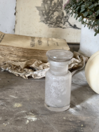 Old small grocery bottle