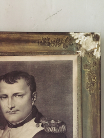 Antique french framed portrait - Napoleon-