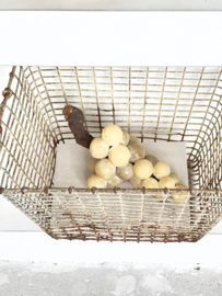 High old french sinc oyster basket