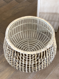 Small bamboo table