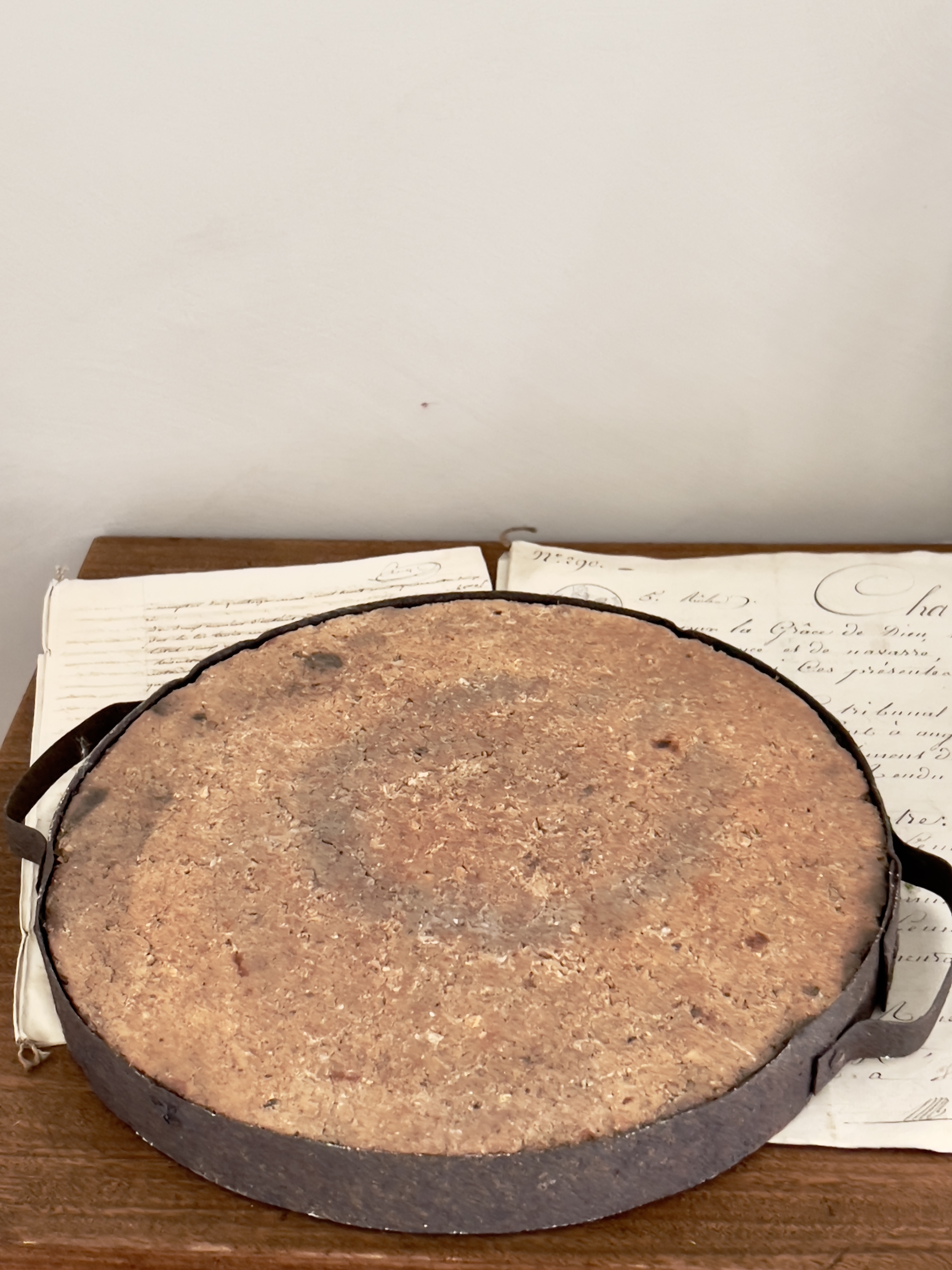 Old warm hold plate