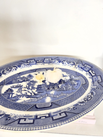 Large antique serving plate Maastrichts