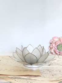 Lotus bloem waxinehouder