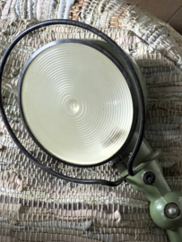 Olive-green Loft Jielde lamp