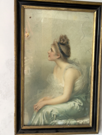 Chromolitografie Vittorio Matteo Corcos