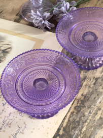 Small purple serving tray