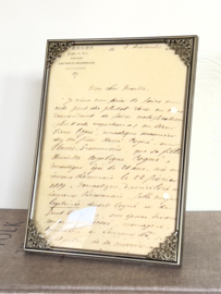 Large old photo frame