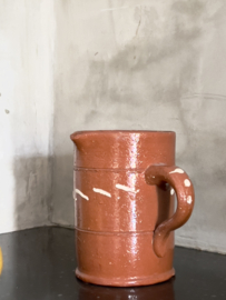 Beautiful earthenware pouring  jug