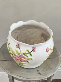 Grote vintage bloempot
