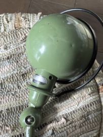 Olive-green Loft Jielde lamp