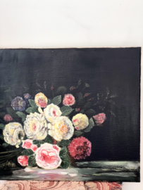 Stilllife roses oilpainting