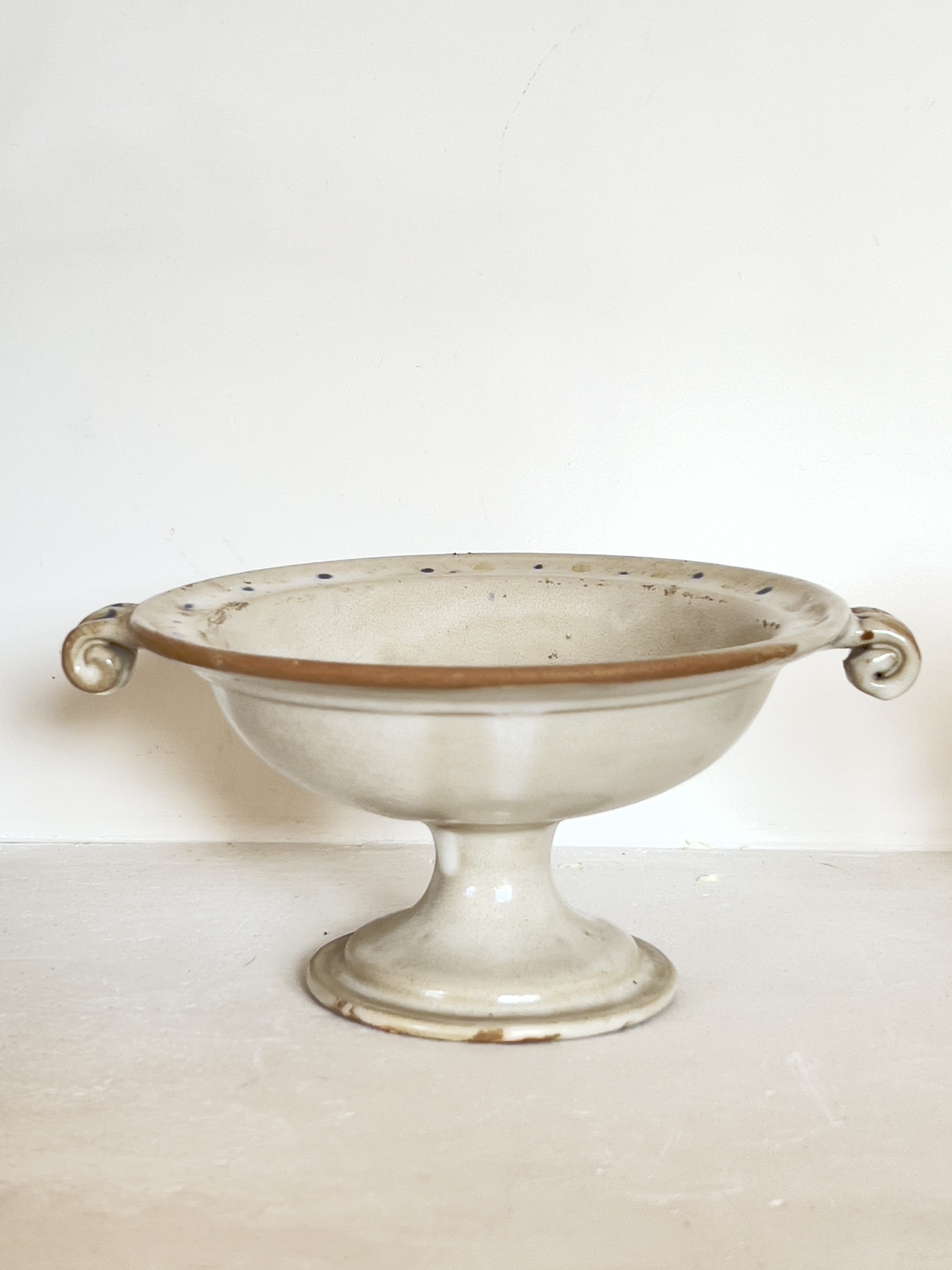 Small old serving dish