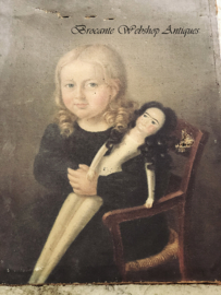 Oud frans kinderportrait