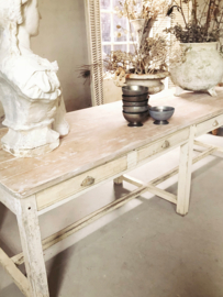 Long french antique table