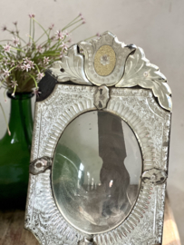 Unieke GROOTSE Italiaanse mercure spiegel lijst