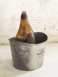 Franse verzilverde champagne cooler