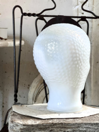 Melk glas display