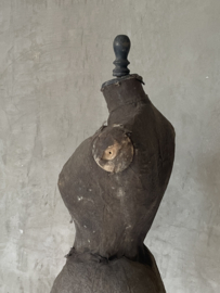 Antieke wespentaille mannequin