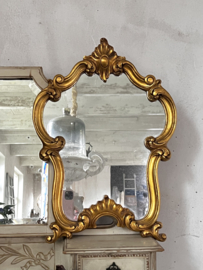 Mooie franse brocante spiegel