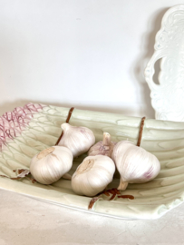 Mooie asperge schotel/ schaal