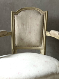 Antieke franse fauteuil Louis XVI