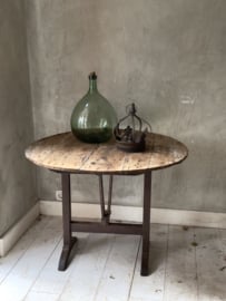Antique french wine table