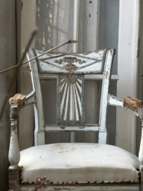 Antieke franse fauteuil