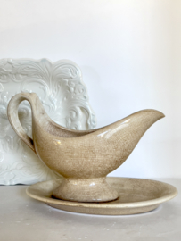 Weathered sauciere