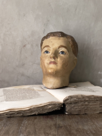 Antique Napoleon mannequin head