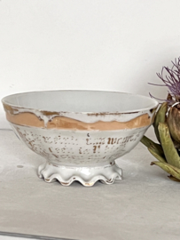 Antique cafe latte bowl