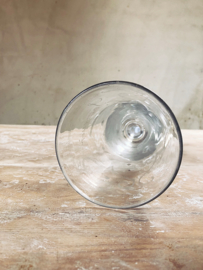 Frans hoog GROOTS souvenir glas/vaas/bowl