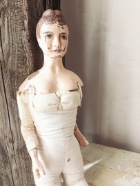 Antique wax doll 