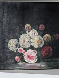 Stilllife roses oilpainting